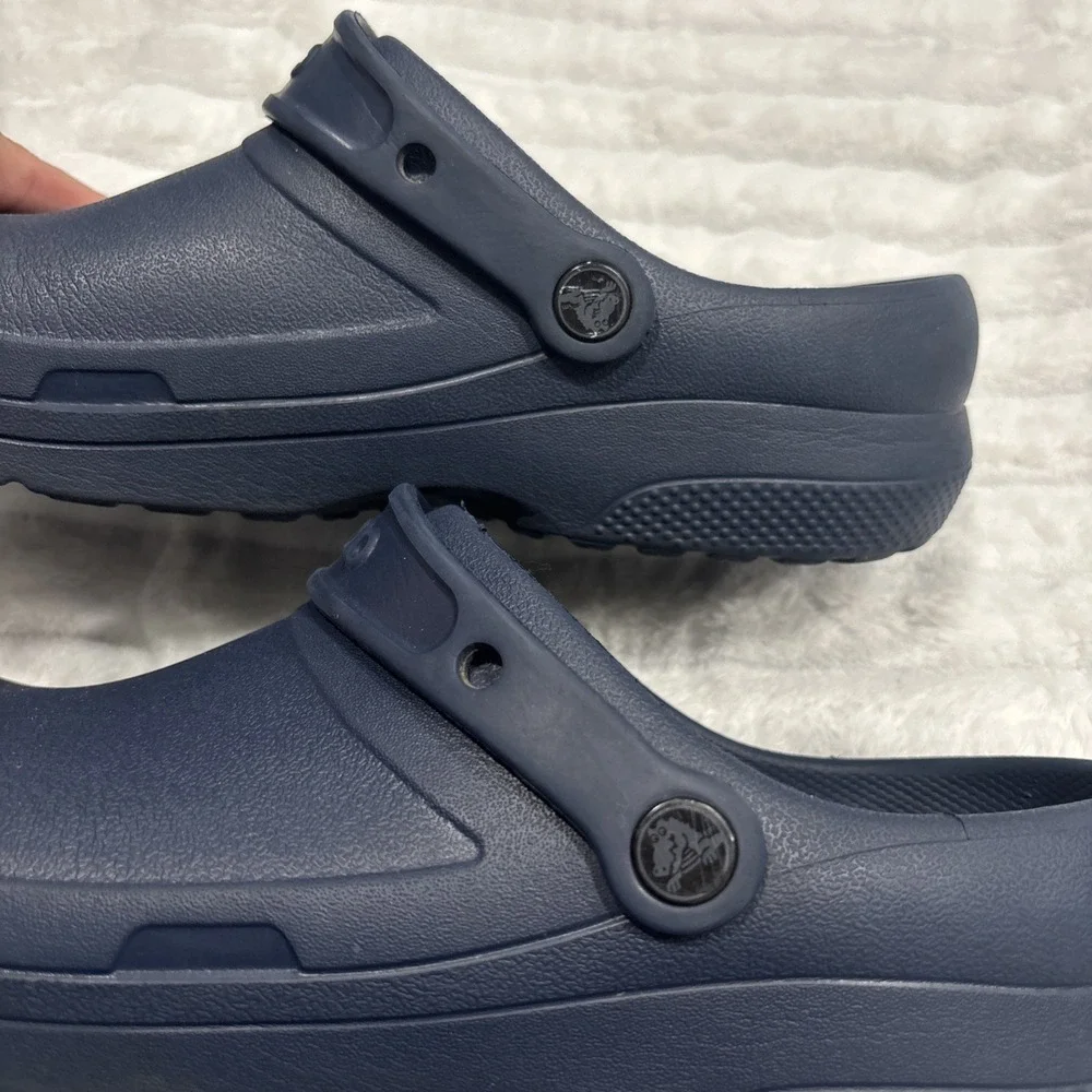 Crocs‎ at Work Unisex Women's 11 Men's 9 Iconic Crocs Comfort Blue